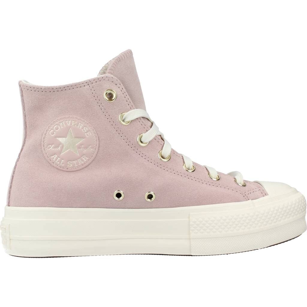 Converse All Star Lift Hi Womens Stone Mauve Platform A03728C | eBay
