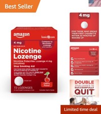Comprehensive Nicotine Replacement: 4 mg Lozenges Cherry Flavor, 72 Count Pack