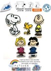 patch Snoopy toppa termoadesiva Peanuts Charlie Brown Sally Woodstock Lucy comic