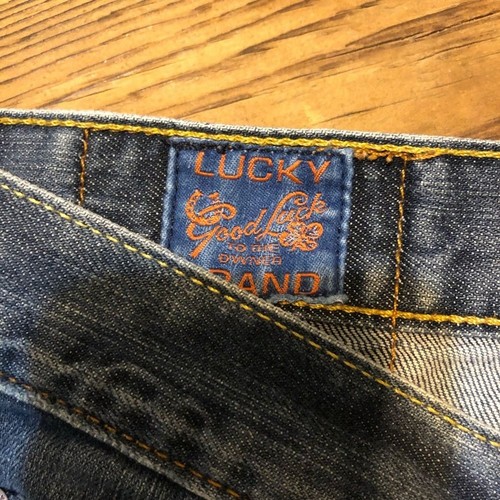 Lucky Brand jeans Gene Montesano Medium Wash size10/ 30 Boot Cut - Picture 3 of 6
