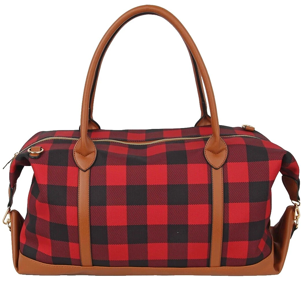 Drawstring Plaid Tote Bags & Handbags for Women