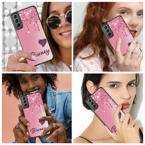 Glitter Case For Samsung Galaxy A14 A04e A34 A53 M13 5G Personalised Phone Cover - Picture 73 of 84