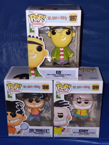 Ed, Edd n Eddy Funko Pop Vinyl Figures Double D Cartoon Network