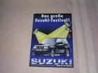 Suzuki mini catalog brochure prospekt German market 80-90s