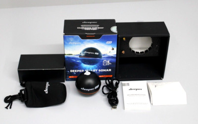 Deeper Pro Fischfinder Smart Sonar für Smartphones und Tablets Schwarz NEU