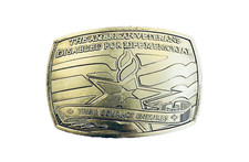 Belt Buckle American veterans Disabled for Life Memorial 2007 Charity