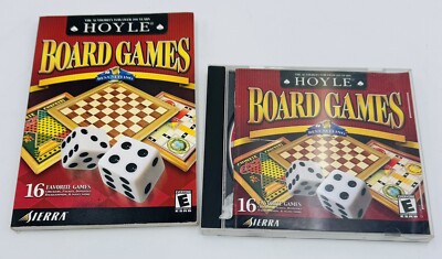 HOYLE BOARD GAMES  PC GAMES Favorites 16 Games w/Manual