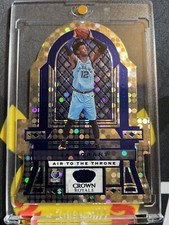 2019 Panini Crown Royale 20/75 Ja Morant De'aaron Fox Air To The Throne Blue SSP