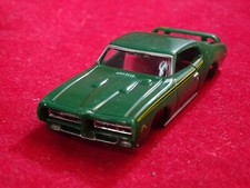 MoDEL MoToRING 69 Green GTO Judge T-jet HO Scale Slot Car Body Aurora RRR