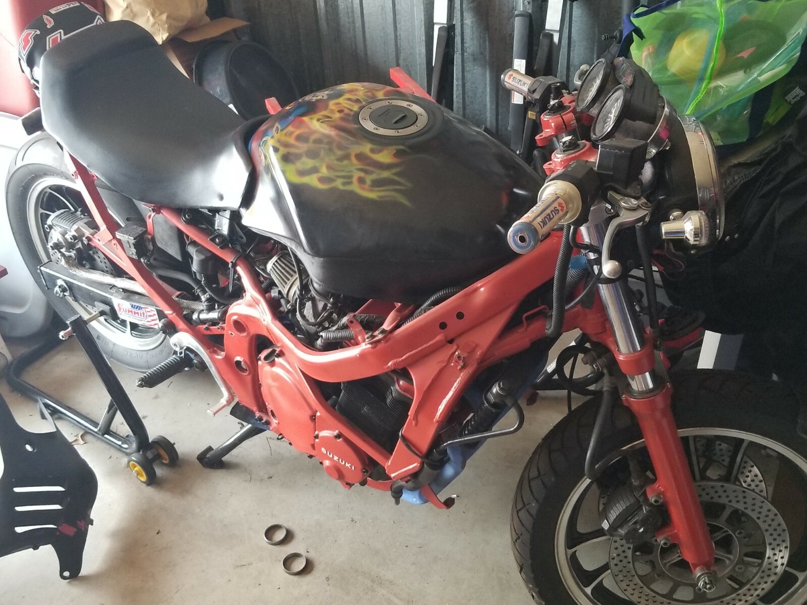 1988 Suzuki Katana  1988 Suzuki katana 600 cafe racer