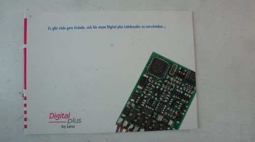Lenz Digital Plus Prospekt B-12662 | Zustand: Akzeptabel