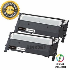 2x CLT-K404S Bk Toner Cartridge for Samsung 404S K404S Xpress C480FW C480W C430W