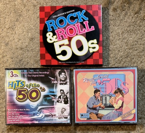 Rock & Roll 50er / Hits der 50er / Remembering The 50s - insgesamt 9 50er Jahre CDs