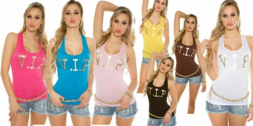 Camisas, camisetas y tops de mujer de color oro