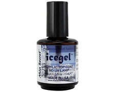 Mia Secret Professional Nail System Ice Gel Acrylic Top Coat 0.5oz (NO UV LAMP)