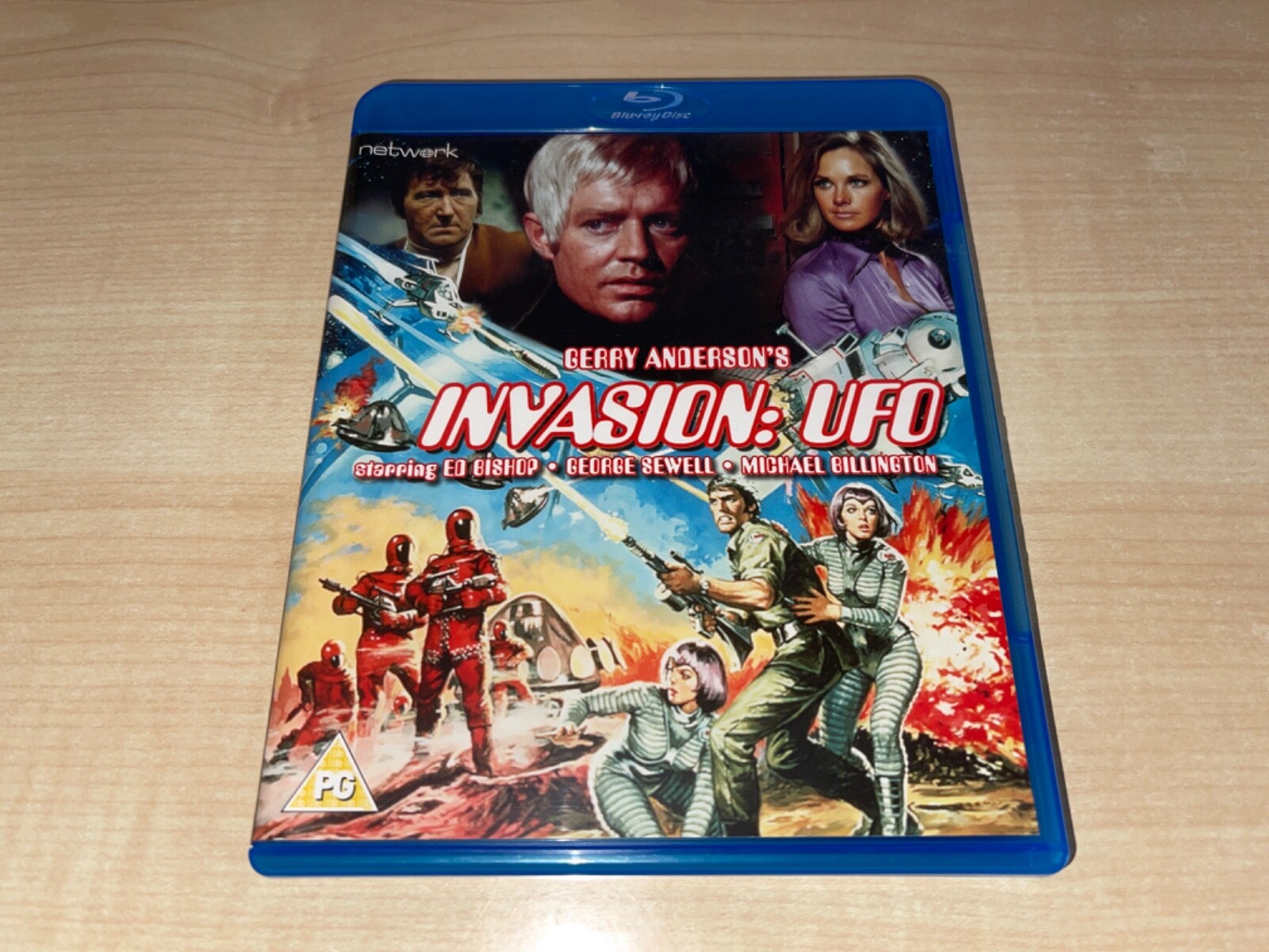 GERRY ANDERSON'S INVASION: UFO BLURAY RARE UK NETWORK RELEASE WIDESCREEN MOVIE