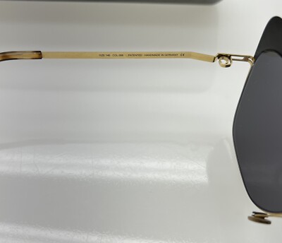 Mykita ANNELI Shiny Gold Matte Black/Brillant Grey 21/21/0  display picture 2