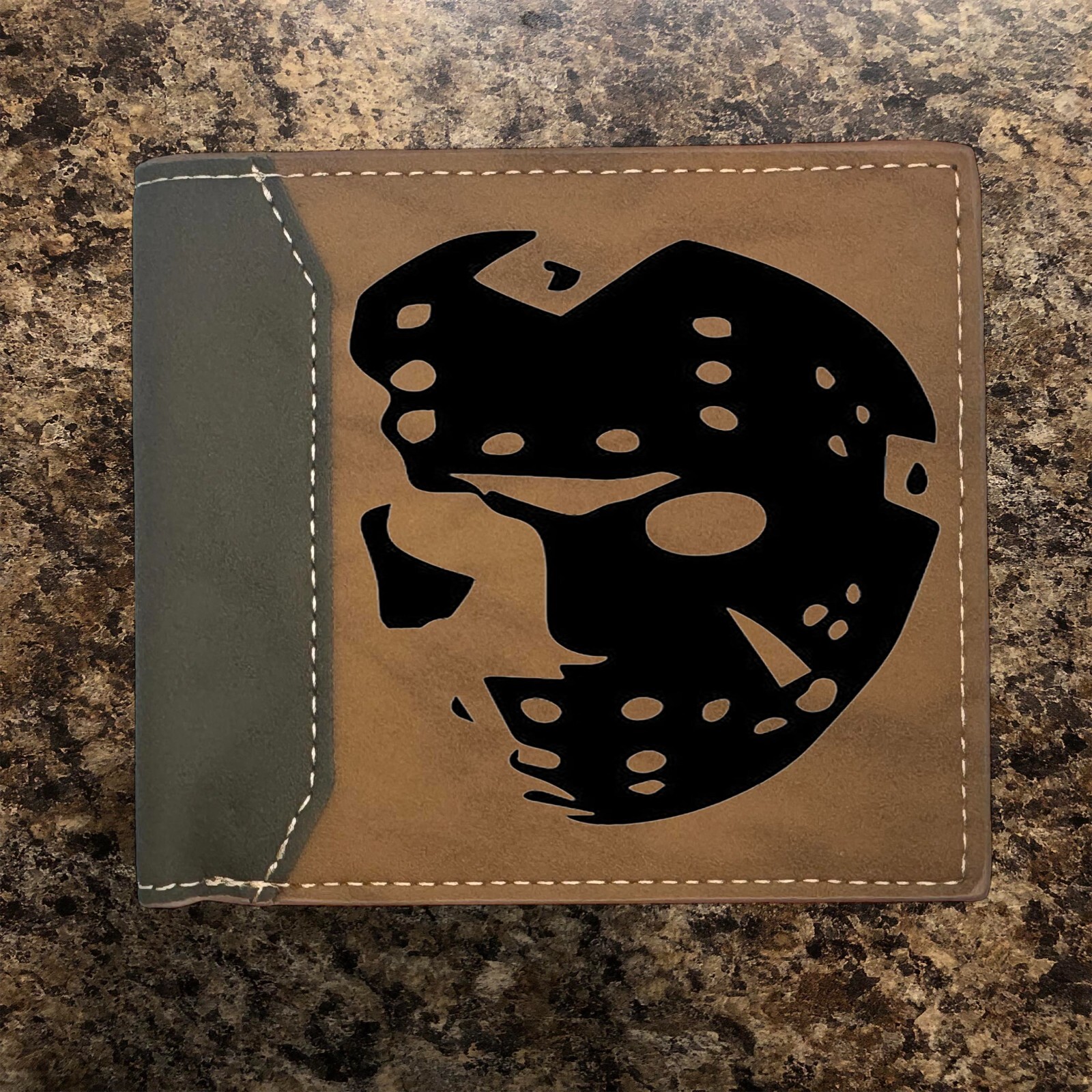 Friday the 13th Jason Voorhees hockey Leather Wallet Bifold Premium Quality NEW