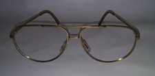 Vintage 80's Carrera Austria 5515 Gold Aviator Frames