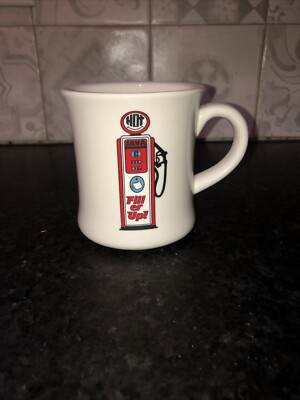 Design Ideas Coffee Cup Mug, Old Fashioned Gas Pump Design, Hot Java Biodiesel