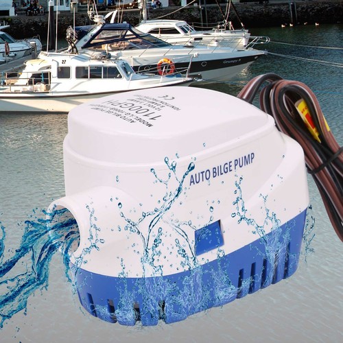 Automatik Bilge Pumpe Bilgenpumpe Bilgepumpe Lenzpumpe Ausführung 12V 1100GPH - Bild 3 von 12