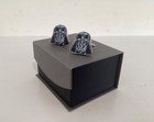 Cufflinks Inc. Men's Darth Vader Head Cufflink -Black& Silver Tone Enamel — photo 8