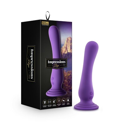 Blush Impressions-Realistic Vibrating G Spot P Spot  Dildo-Waterproof-Suction Cup