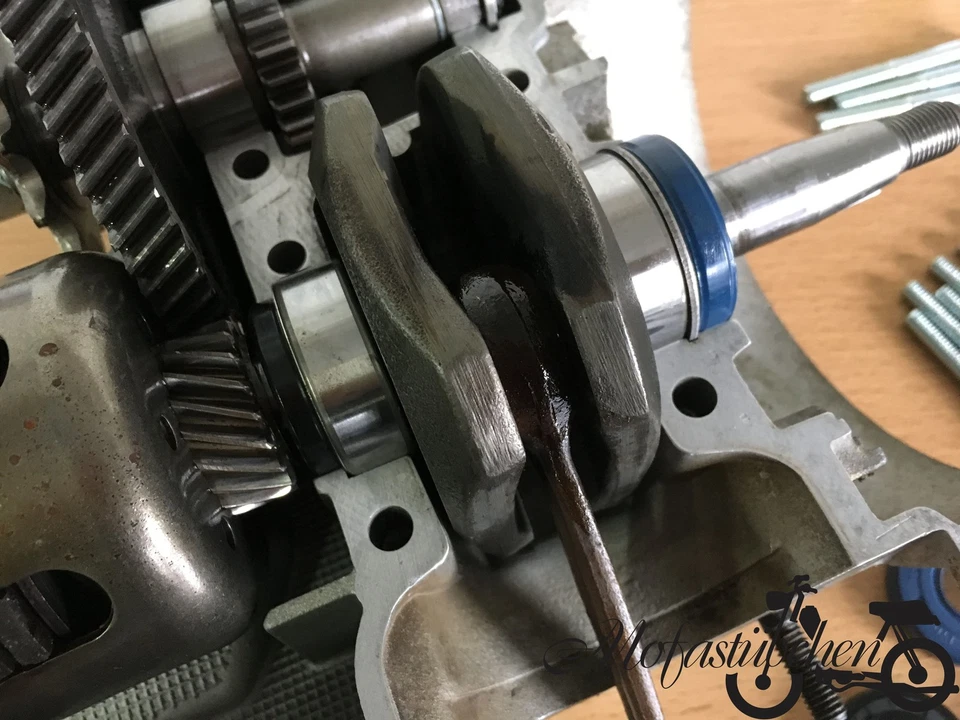 Motordichtsatz SKF Hercules Prima M 2 3 4 5 Lager Sachs 505 Dichtsatz Dichtung - Bild 3 von 4