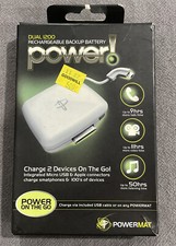 POWERMAT DUAL 1200 RECHARGEABLE BACKUP BATTERY