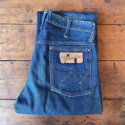Vintage Wrangler 11MWZ 64 Model, W29 L33, Blue Bell, Rare Denim | eBay