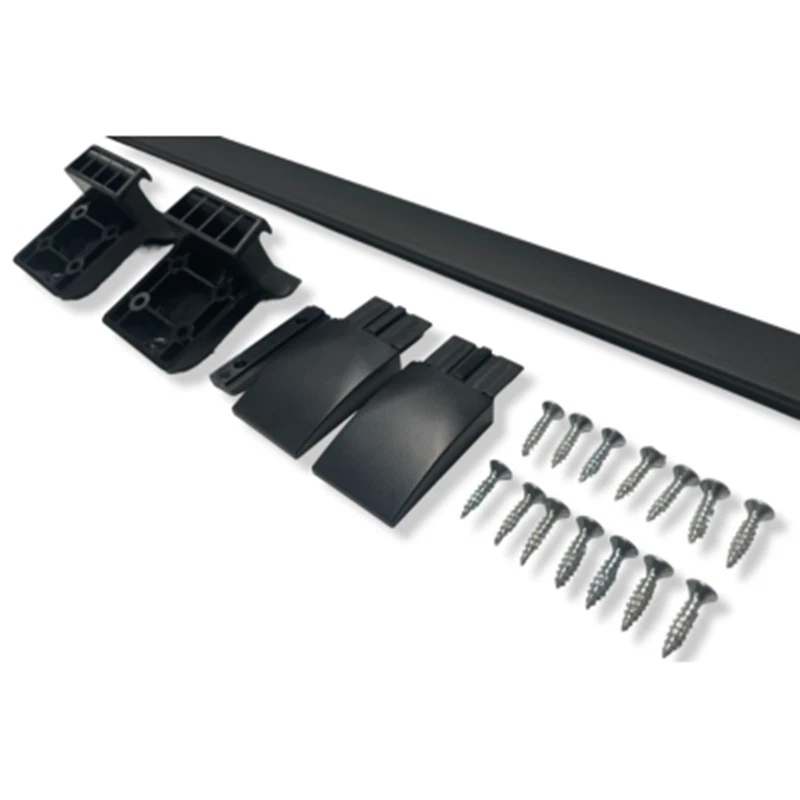 Wohnmobil verstellbares klappbares Tischbein und Schiene Set, matt schwarz/silber Tischset - Bild 2 von 4