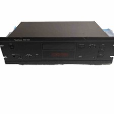 Tascam CD-201 Rack Mount Professional CD Player Auto Cue Digital Audio/ AS-IS