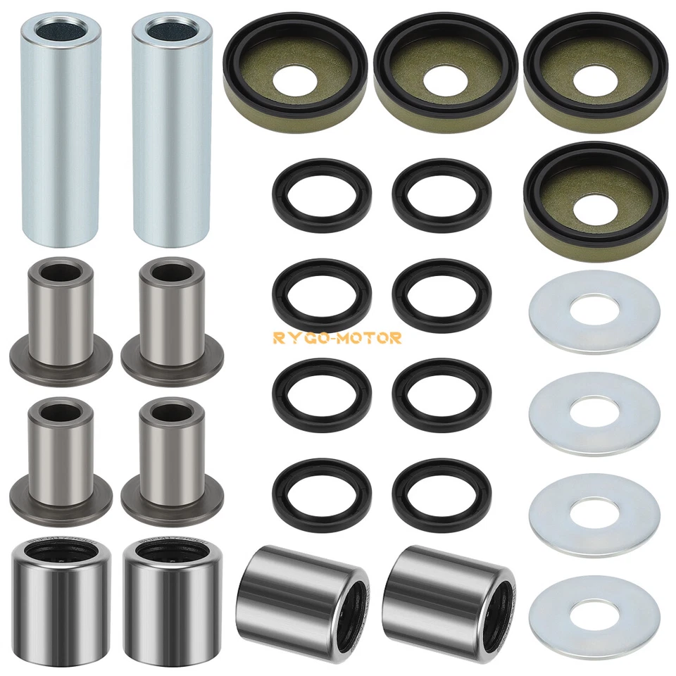 Kits de vedação de bucha de braço A frontal superior e inferior para Arctic Cat ATV 400 DVX 2004-2008 - Imagem 2 de 4