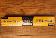 Pair Aolisheng Heavy Duty Drawer Slides Side Mount Full Extension 20"