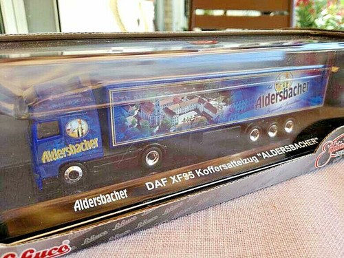 SCHUCO 24513 (1/87) - DAF 95 XF SSC KoSz ALDERSBACHER Brauerei 2/3 - Neuw/PC-BOX - Bild 7 von 7