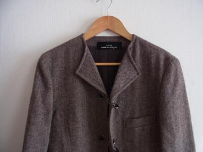 80'S Vintage tricot COMME des GARCONS Tweed Safety Pin