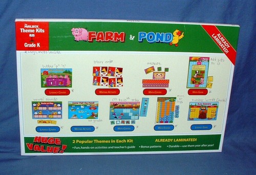 THE MAILBOX THEME KIT - GRADE K - FARM & POND - USED - TEC61294