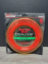 Craftsman Band Saw Blade 926585 - 80" Long 1/4" Wide Hook Tooth 4 Teeth Per Inch