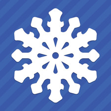 Snowflake Vinyl Decal Sticker