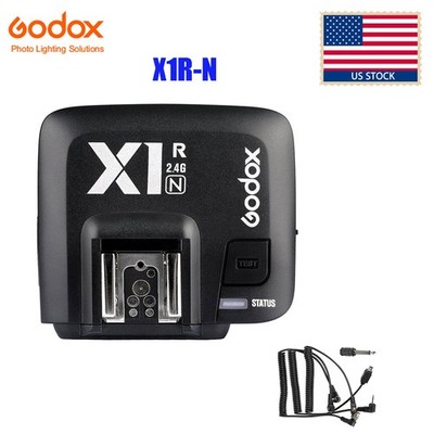 GODOX X1R-N 2.4G Wireless X System Flash Trigger Receiver for Nikon DSLR Camera