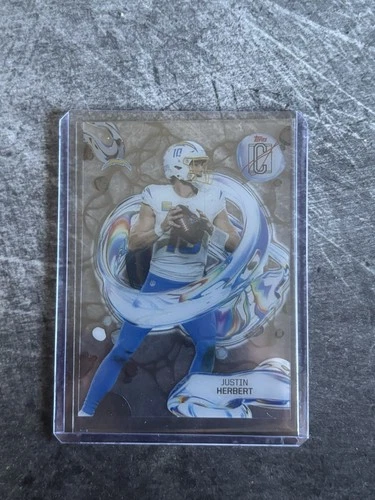 2025 Topps Signature Justin Herbert Base (RAW)