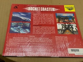 Laser Active Mega LD Rocket Coaster Laser Disc Video Game Taito In Shrink 1993