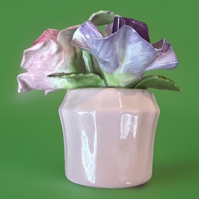 Vintage ROYAL ADDERLEY Bone China Floral Figurine England N1 A11