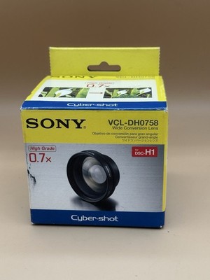 Sony VCL-DH0758 Wide Angle Conversion Lens - Black. NEW