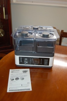 Morphy Richards Intellisteam Dampfgarer Drei Fächer Dampfgarer Guter Zustand