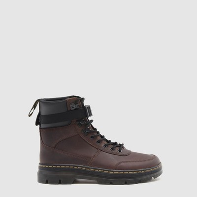 Dr. Martens Combs Tech Crazy Horse Leder Freizeitstiefel Damen / Herren Stiefel