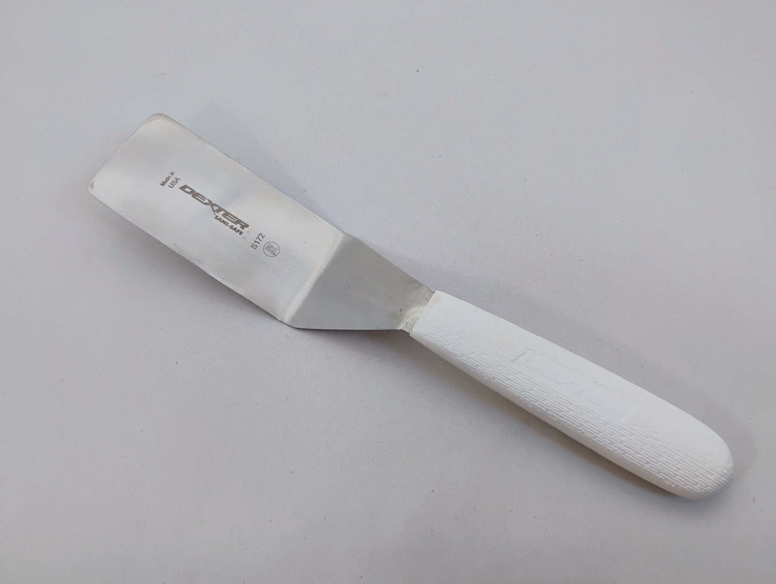 USA Made 4X2.5 White Handle Spatula Turner Petite Brownie Spatula Factory Second