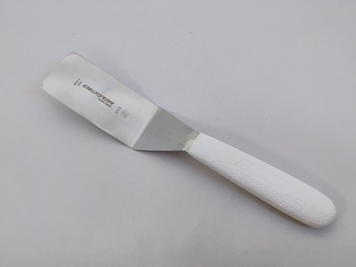 USA Made 4X2.5 White Handle Spatula Turner Petite Brownie Spatula Factory Second