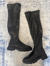Ladies Next Over The Knee Faux Leather Boots Size 5