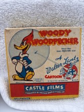 Vintage Woody Woodpecker The Great Magician 8mm Silent Film Castle 502 Box
